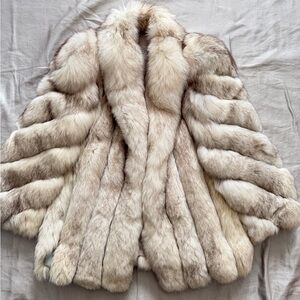 Saga fox fur coat royal label
